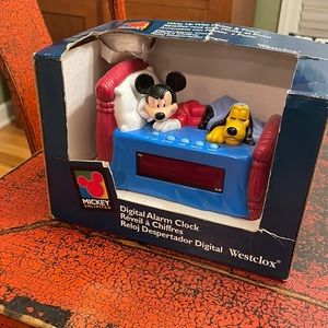 Westclox Mickey Unlimited Digital Alarm Clock